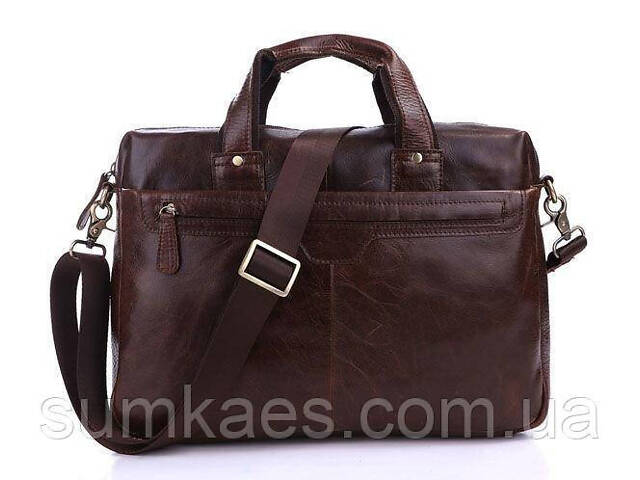 Сумка чоловіча Vintage 14114 Коричнева - Фото 1