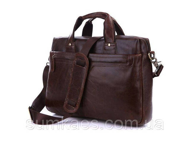 Сумка чоловіча Vintage 14114 Коричнева - Фото 5