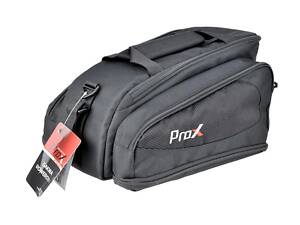 Сумка на багажник три відділи ProX Чорний (A-SP-0206)