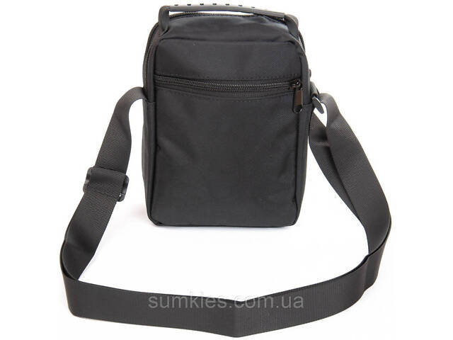 Сумка на плече Lanpad чоловіча чорна - Фото 6