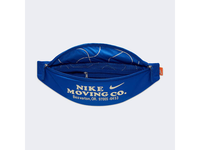 Сумка на пояс Nike NK HERITAGE WSTPACK - MOV CO Синий One size (DV6072-405) - Фото 5