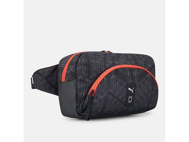 Сумка на пояс Puma Basketball Waist Bag 1,5L Черный 23х13х6 см (079206-04) - Фото 3