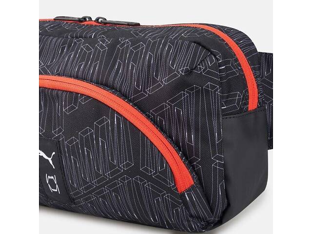 Сумка на пояс Puma Basketball Waist Bag 1,5L Черный 23х13х6 см (079206-04) - Фото 4