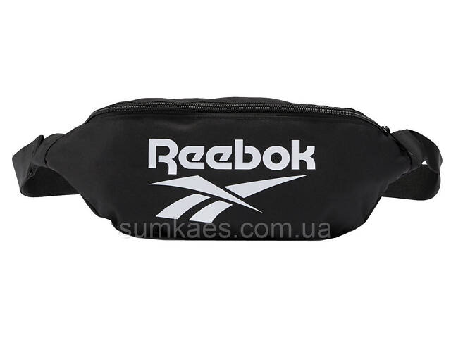 Сумка на пояс Reebok чорна - Фото 1