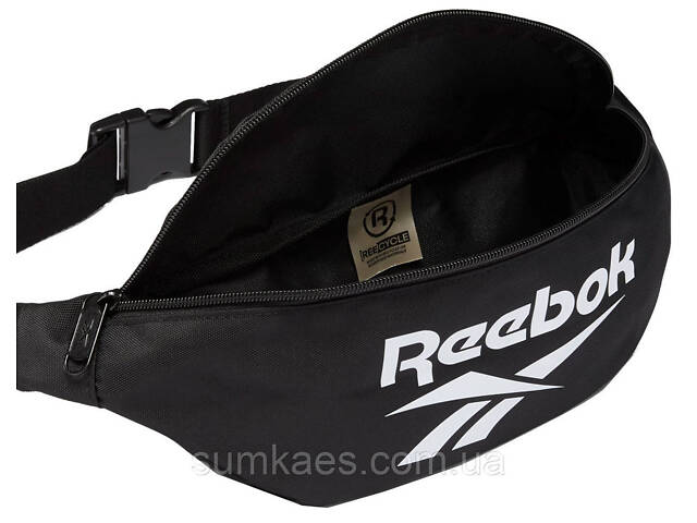 Сумка на пояс Reebok чорна - Фото 5