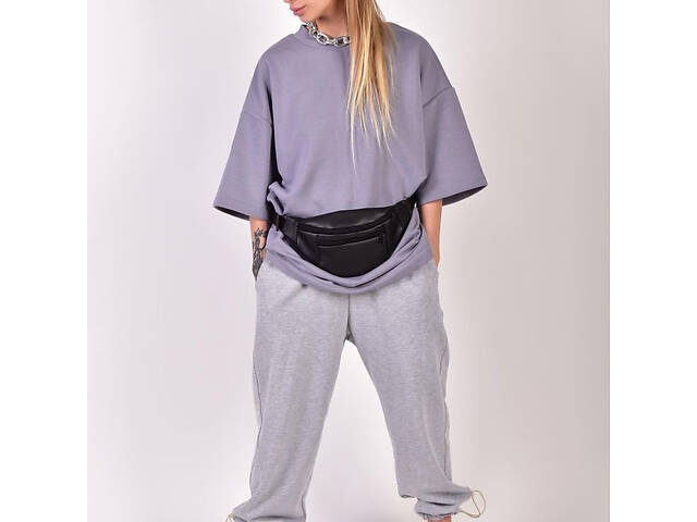 Сумка на пояс. Сумка через плече. бананка чоловіча / жіноча. Колір чорний - Фото 15