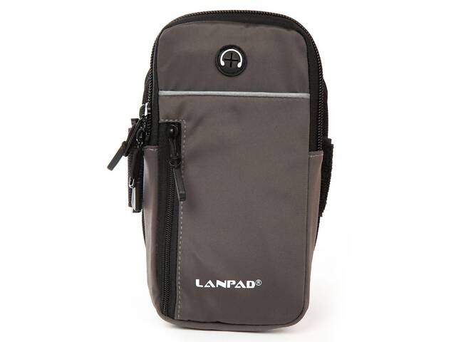 Сумка на руку Lanpad сіра - Фото 1