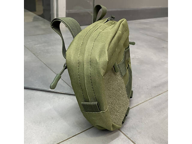 Сумка напашник для бронежилета на Молли, напашник Олива, WINTAC, Cordura 1000D, напашник для плитоноски - Фото 6