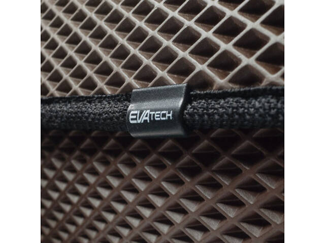 Сумка-органайзер EVAtech XL-PRO 32x100x30 см. Ромб коричневий з чорною кантою (BS13643OX3RZB) - Фото 2