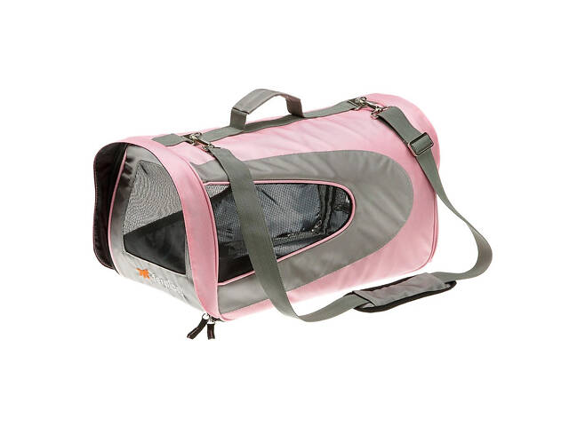 Сумка - переноска для котов и маленьких собак Ferplast Beauty (Ферпласт Бьюти) Medium - 52 х 30 х 30 см, Розовый - Фото 1