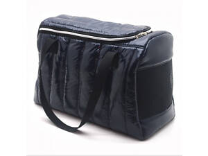 Сумка-переноска для котів і собак Талісман 21х47х30 см синя