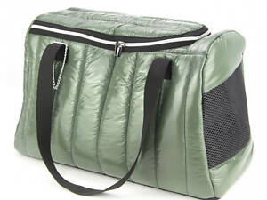 Сумка переноска для котов и собак Талисман 21х47х30 см хаки