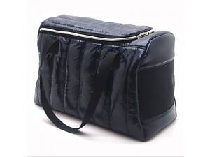 Сумка-переноска для котів і собак Талісман 21х47х30 см синя