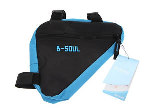 Сумка под раму угловая B-Soul BG064 черный / синий (BIB-046)