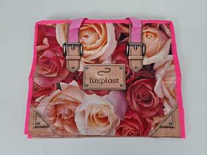 Сумка поліпропіленова з кольоровим малюнком (36*34) Троянди (1 шт)