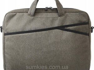 Сумка, портфель для ноутбука 15,6 дюйма Amazon Basics сіра