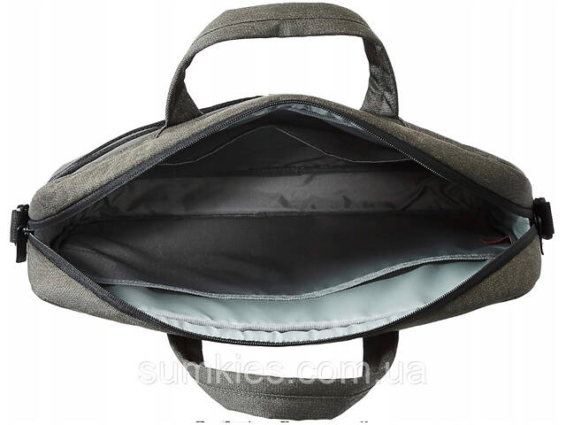 Сумка, портфель для ноутбука 15,6 дюйма Amazon Basics сіра - Фото 5