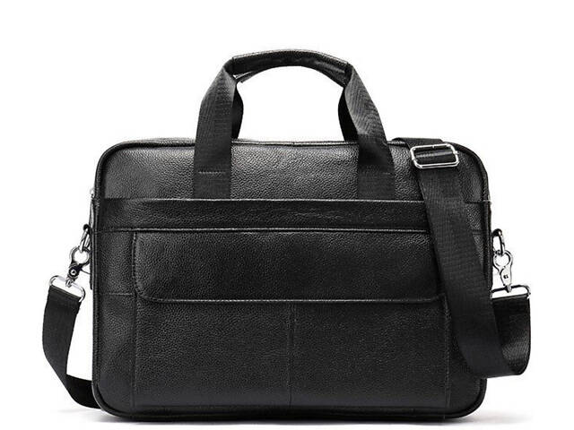 Сумка-портфель для ноутбука кожаная мужская Vintage Bx3122A - Фото 1