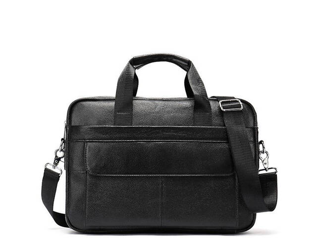 Сумка-портфель для ноутбука кожаная мужская Vintage Bx3122A - Фото 2