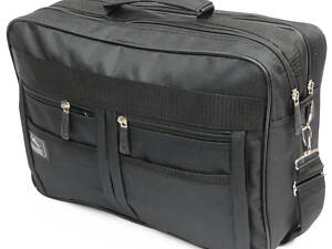 Сумка-портфель Wallaby тканинна чорна