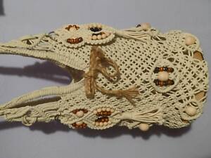 Сумка ручної роботи в стилі макраме