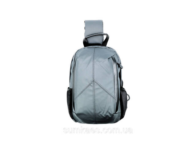 Сумка-слінг 33 x 20 x 10 см Weatro Сіра ssch-kit-0063 - Фото NaN