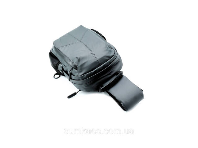 Сумка-слінг 33 x 20 x 10 см Weatro Сіра ssch-kit-0063 - Фото 3