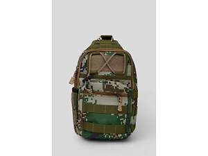 Сумка-слінг чоловіча, колір хакі, 244RA-926