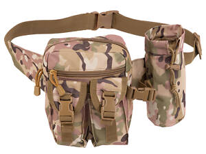 Сумка тактическая на пояс SP-Sport ZK-5512 размер 19х16х9см Камуфляж Multicam