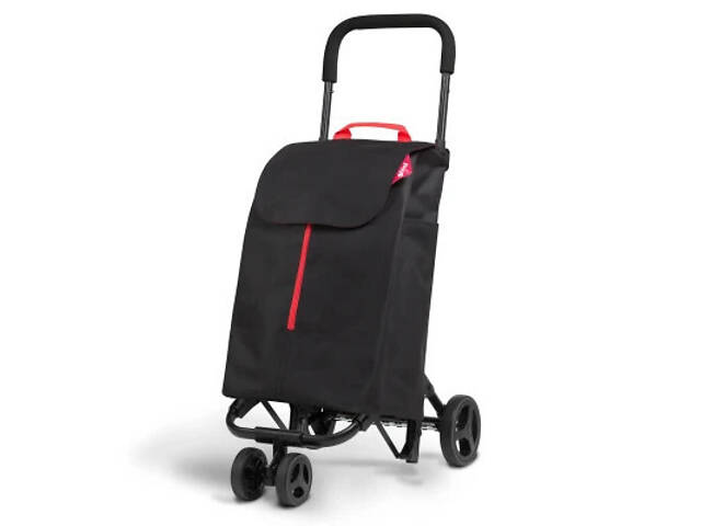 Сумка-візок Gimi Twin 56 л Black (929456) - Фото 2