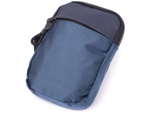 Сумка Vintage Для подорожей з текстилю Синя (22870) - Фото 1