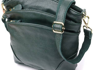 Сумка Vintage sale_15120 25х21х7 см Зелений