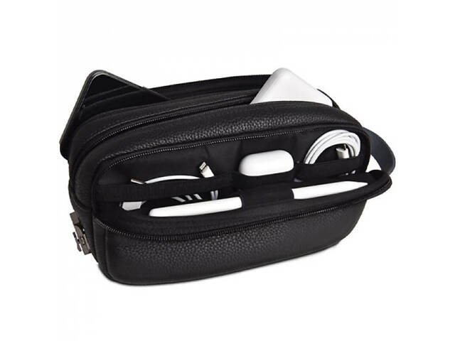 Сумка WIWU Salem Travel pouch Black - Фото 2