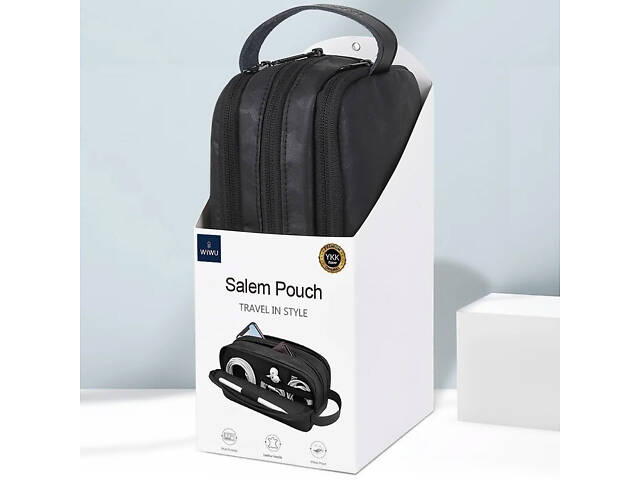 Сумка WIWU Salem Travel pouch Green - Фото 6