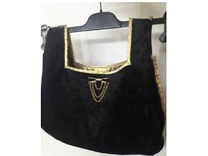 Сумка из бархата и парчи двойная!