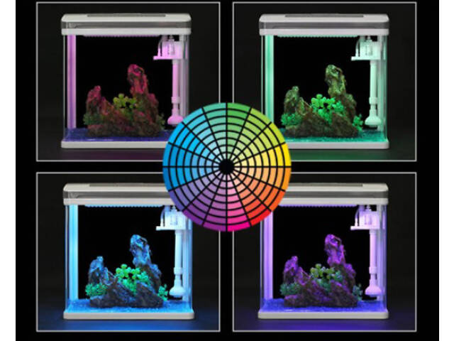 SunSun Аквариумный комплект SunSun HRX-300 белый 13л, 29х20х30,5 см - Фото 2