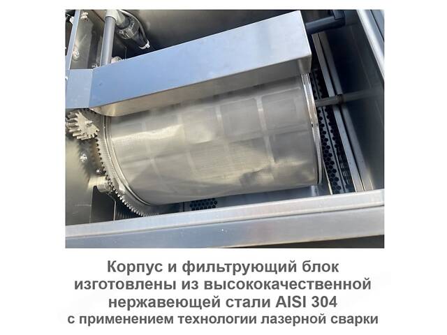 SunSun Фильтр прудовый-барабанный SunSun CPT-20000 с УФ, для водоёмов до 60 м³, из нержавеющей стали - Фото 2