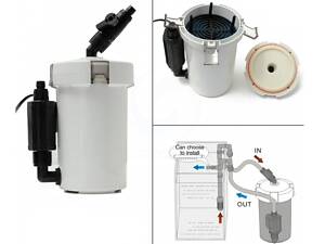 SunSun Внешний фильтр SunSun HW-602B для аквариумов от 30 до 60 л.