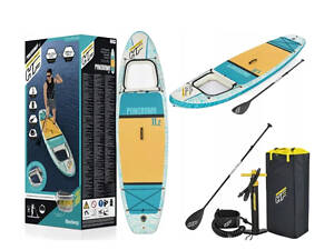 SUP-борд 65363, 340 x 89 x 15 см, дошка, весла, ручний насос, сумка