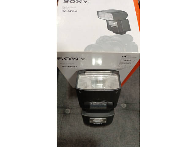 Супервспышка Sony HVL-F45RM для Sony, новая по гарантии. - Фото 6