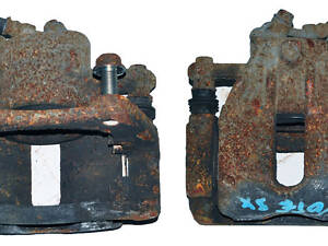 Суппорт тормозной передний правый вентилируемый 41001AX60A NISSAN Note 05-12