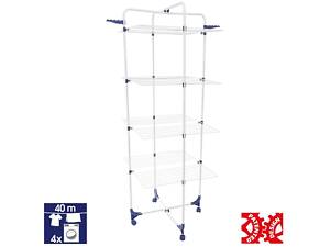 Сушарка для білизни підлогова Casa Si Athletic 4 White (CS92186E04)