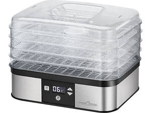 Сушарка для фруктів та овочів ProfiCook PC-DR 1116 (350Вт, 4 піддони, Німеччина)