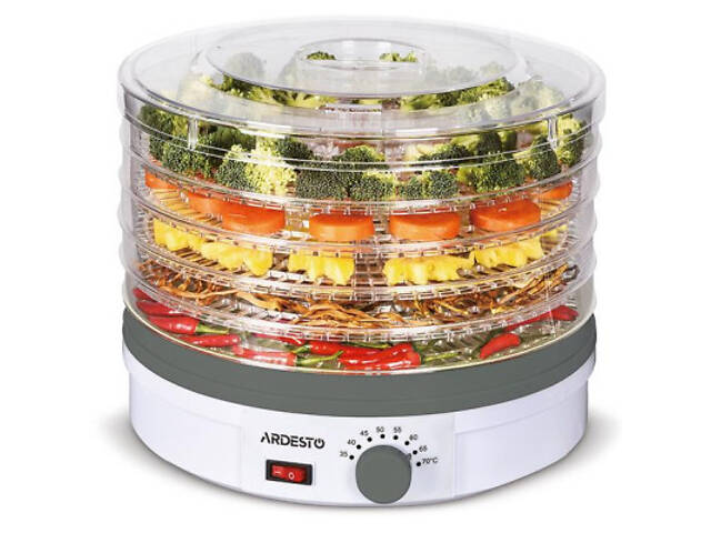 Сушарка для овочів і фруктів Ardesto FDB-5320 - Фото 1