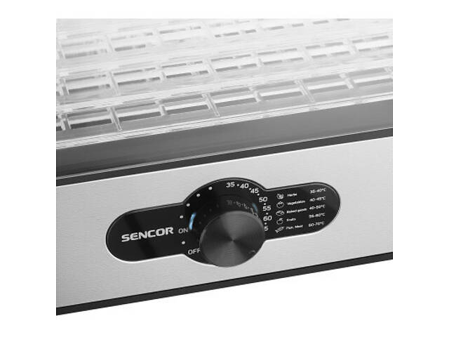 Сушарка для овочів і фруктів Sencor SFD950SS - Фото 10