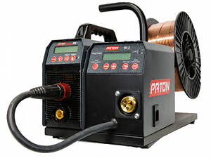Зварювальний інверторний напівавтомат PATON ProMIG-250-15-2 MMA/TIG/MIG/MAG : 11 кВА, 250A, варити з газом / без газу (4008089)