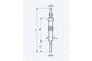 Свеча накала, 1.5dCi 05-