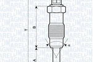 Свеча накаливания для моделей: ALFA ROMEO (AR, AR,AR), ARO (240-244), BEDFORD (BLITZ), BMW (3-Series,5-Series), CITROËN