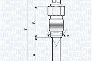 Свеча накаливания  для моделей: ALFA ROMEO (AR, AR,AR), ARO (240-244), BMW (3-Series,5-Series), CITROËN (JUMPER,XANTIA,X