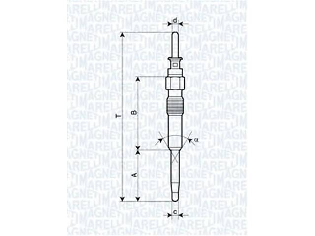 Свеча накаливания для моделей: BMW (3-Series, 3-Series,3-Series,X5,3-Series,3-Series,7-Series,5-Series,5-Series,X3,6-Se